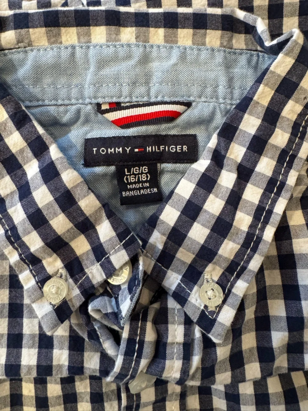 Tommy Hilfiger timeless gingham